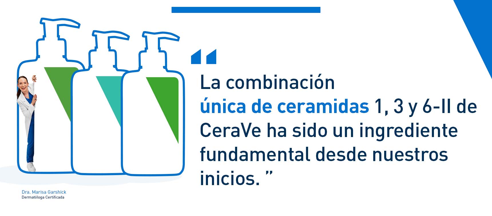 Combinación de ceramidas CeraVe